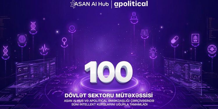 ASAN AI Hub platformasında dövlət sektorunun ilk 100 nümayəndəsi süni intellekt üzrə təlimi başa vurub