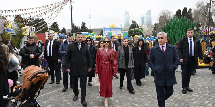 Alena Əliyeva Novruz yarmarkasını ziyarət edib - FOTOLAR