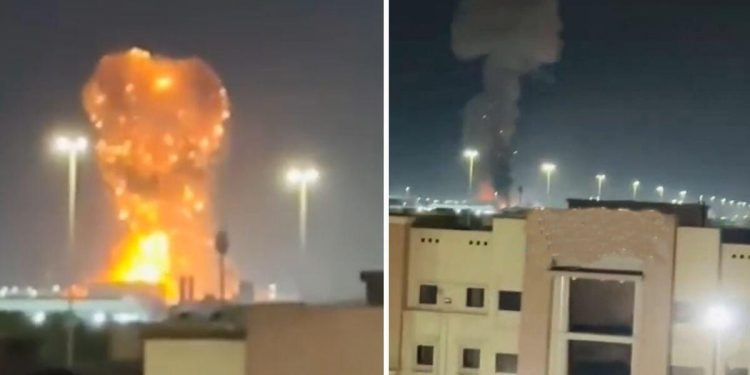 İran Riyada hava zərbələri endirdi: Regionda müharibə alovlanır