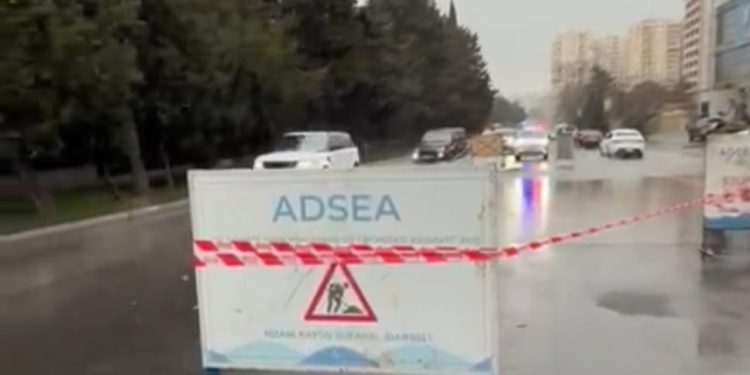 İntensiv yağışlarla əlaqədar ADSEA gücləndirilmiş iş rejimində çalışır