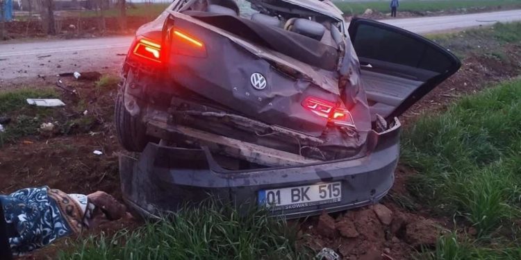 Avtomobil aşdı: 1 ölü, 5 yaralı