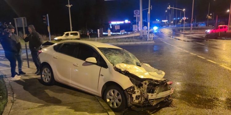 Minik avtomobili və TIR toqquşdu: 1 yaralı