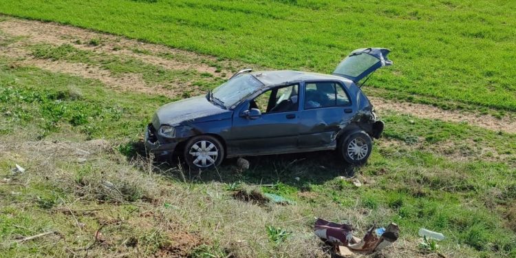 İki avtomobil toqquşdu: 6 yaralı
