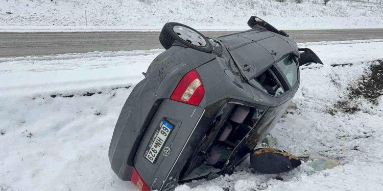 Avtomobil aşdı: 4 yaralı