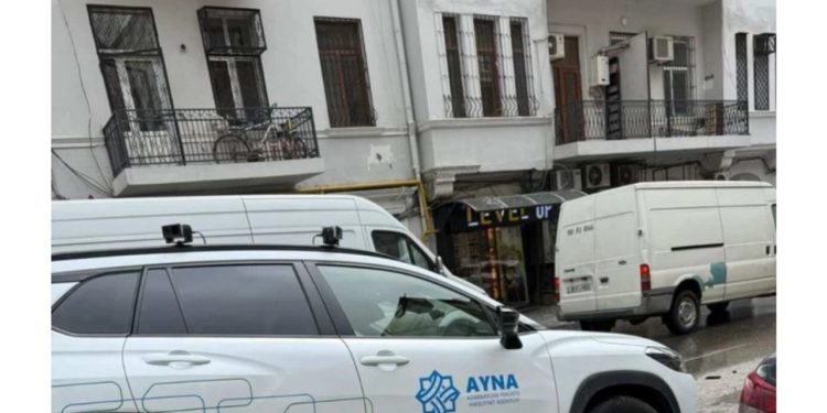 AYNA-nın avtomobili AYDA-nın güdazına getdi - FOTOlar