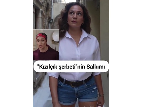 “Kızılcık Şerbeti”nin aktrisasının geyimi MÜZAKİRƏ YARATDI - VİDEO