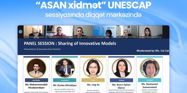 “ASAN xidmət” UNESCAP sessiyasında diqqət mərkəzində