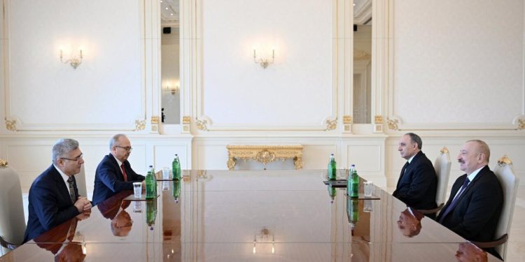 Prezident İlham Əliyev Türkiyə Ali Məhkəməsinin Baş prokurorunu qəbul edib - VİDEO - FOTOLAR