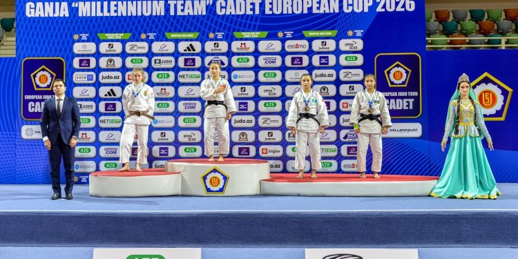 Gəncədə yeniyetmələr arasında cüdo üzrə Avropa Kubokuna start verilib