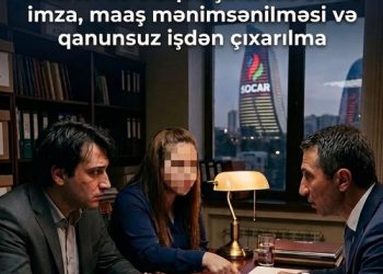 ŞOK İTTİHAM – Keçmiş SOCAR rəhbəri ilə əlaqəli şirkətdə saxta imza, maaş mənimsənilməsi və qanunsuz işdən çıxarılma – VİDEO