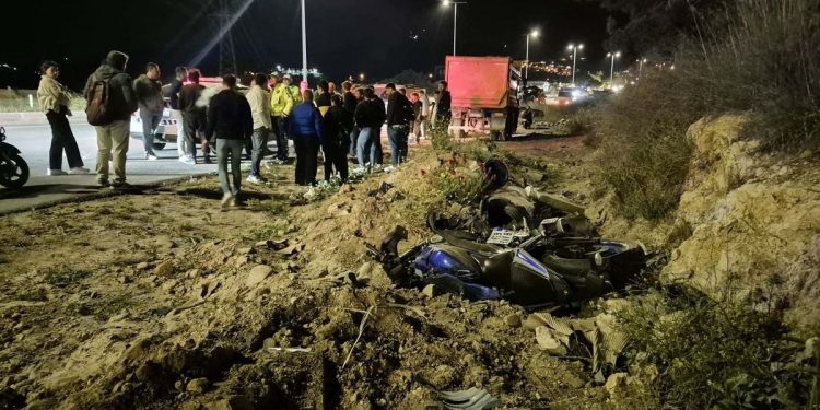 Yük maşını və motosiklet toqquşdu: 1 ölü