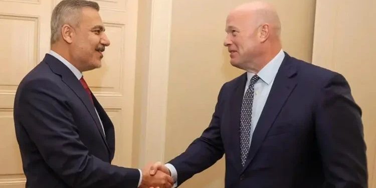 Fidan ABŞ nümayəndəsi ilə görüşdü