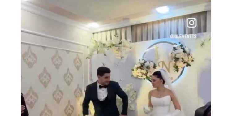 Bəy gəlini görüb özünü İTİRDİ - VİDEO