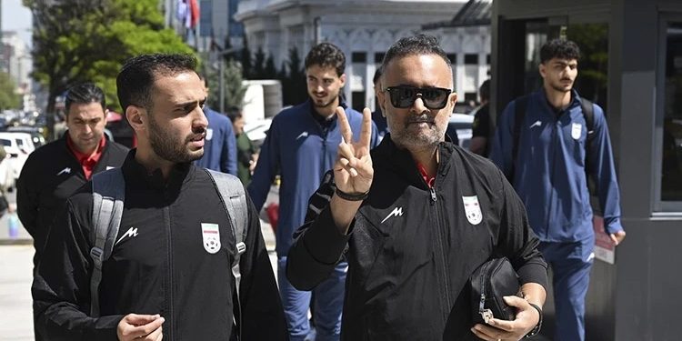 İran millisi Ankarada