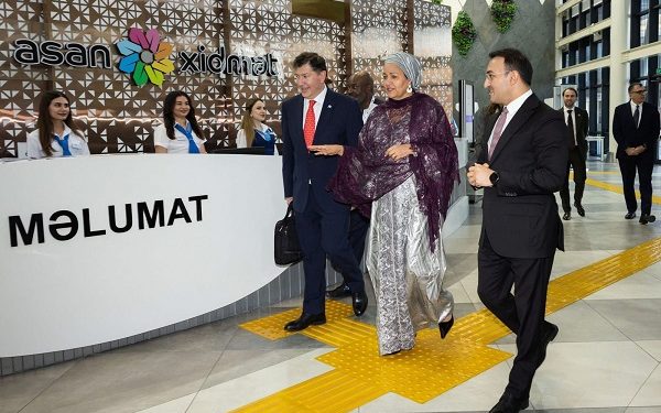 BMT Baş katibinin müavini “ASAN xidmət”də