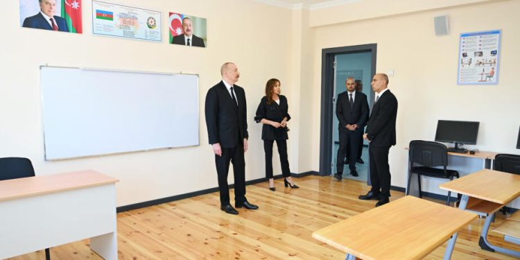 Prezident İlham Əliyev Cəbrayıl rayonunun Şükürbəyli kəndinin açılışında iştirak edib - FOTOLAR
