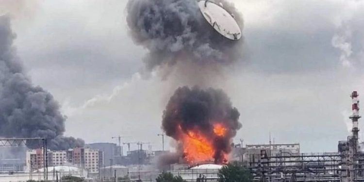 Moskvaya kütləvi pilotsuz uçuş aparatı hücumu
