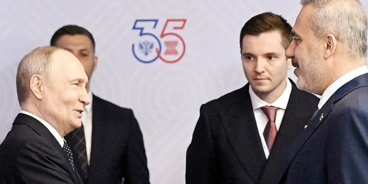 Fidan Rusiyada diplomatik görüşlər keçirdi