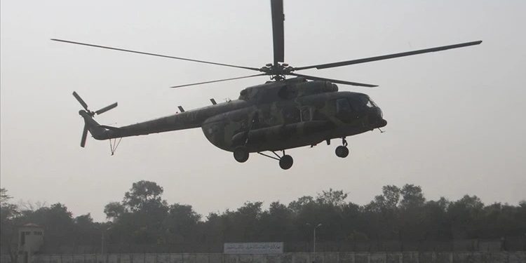 Pakistanda helikopter qəzası
