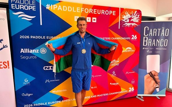 Kanoeçimiz Masters kateqoriyasında Avropa çempionu olub