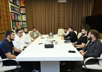 Fərid Qayıbov “UFC Fight Night” turnirində ölkəmizi təmsil etmiş idmançıları qəbul edib