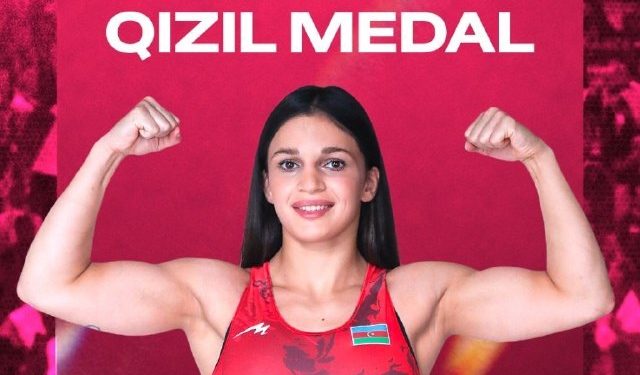 Ruzanna Məmmədova tarix yazdı