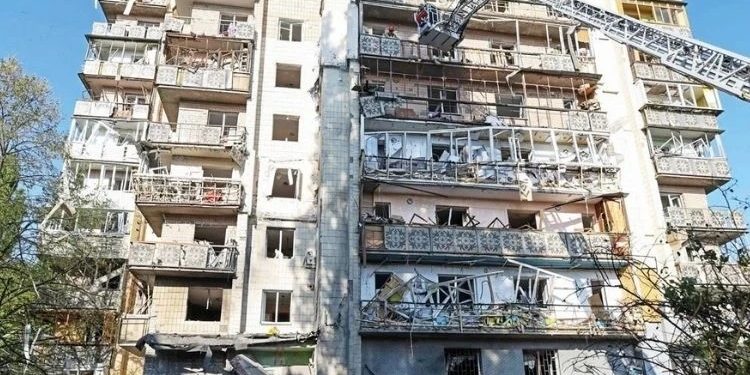 Kiyevə güclü raket hücumu