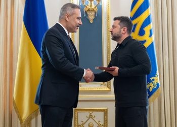 Hakan Fidan Ukraynada təltif olundu