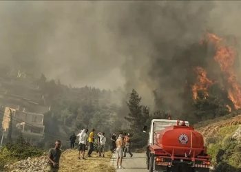 Yunanıstanda meşə yanğını: 2 ölü