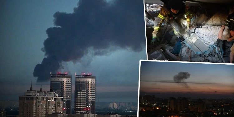 Rusiya Kiyevə güclü zərbə endirdi