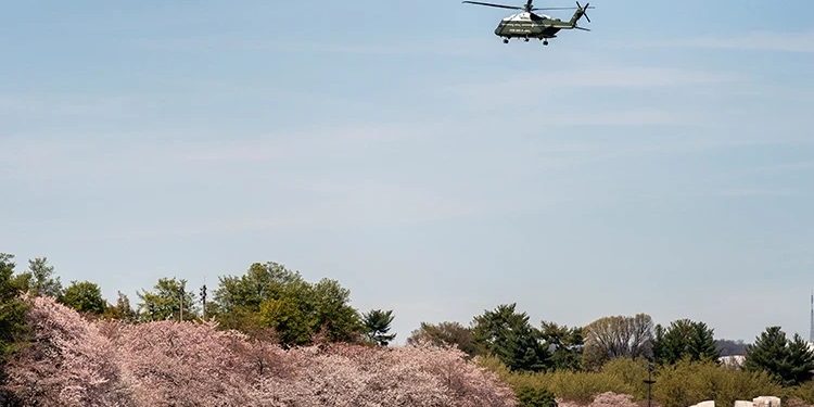 Vaşinqtonda hərbi helikopter təcili eniş etdi