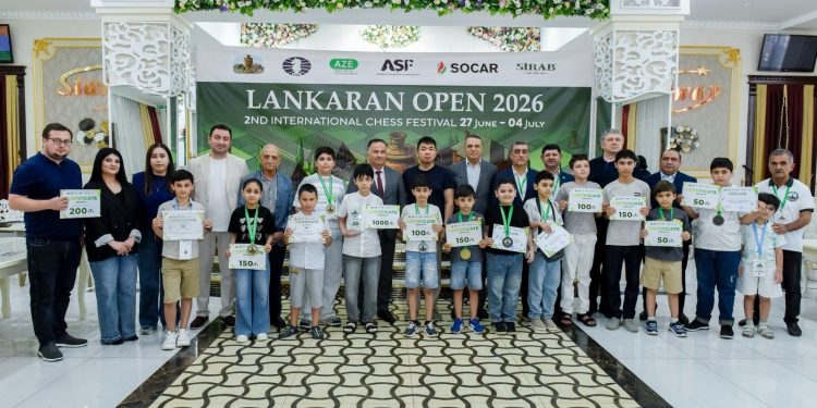 “Lankaran Open 2026” Beynəlxalq Şahmat Festivalına yekun vurulub