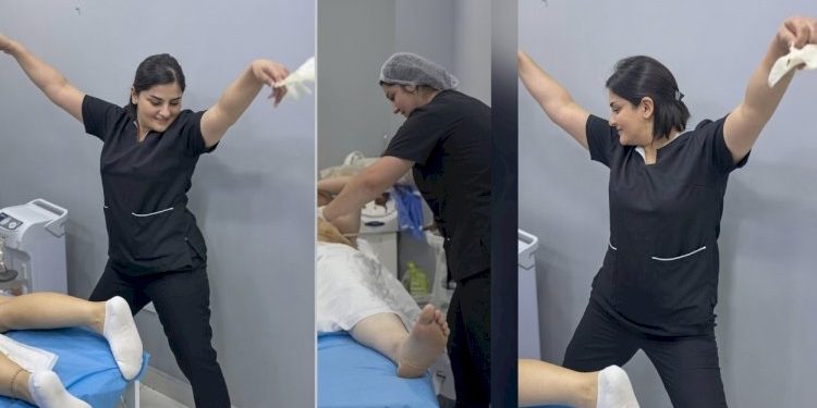 “Dr. Gülü”nün daha bir əməliyyat görüntüsü yayıldı - VİDEO