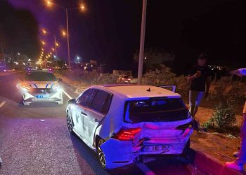 İki avtomobil toqquşdu: 4 yaralı
