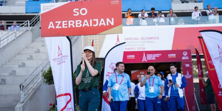 “Xüsusi Olimpiya Birləşmiş Futbol Dünya Kuboku Paris 2026” turnirinin rəsmi açılış mərasimi keçirilib