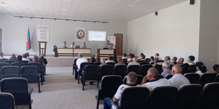 Cəbrayılın Horovlu kəndində sakinlər üçün növbəti aqrar təlimlərə başlanılıb
