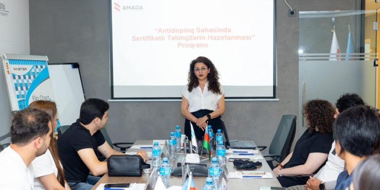 “Antidopinq sahəsində sertifikatlı təlimçilərin hazırlanması” proqramına start verib