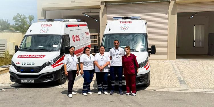 Şuşa şəhərində təcili tibbi yardım bölməsi istifadəyə verilib