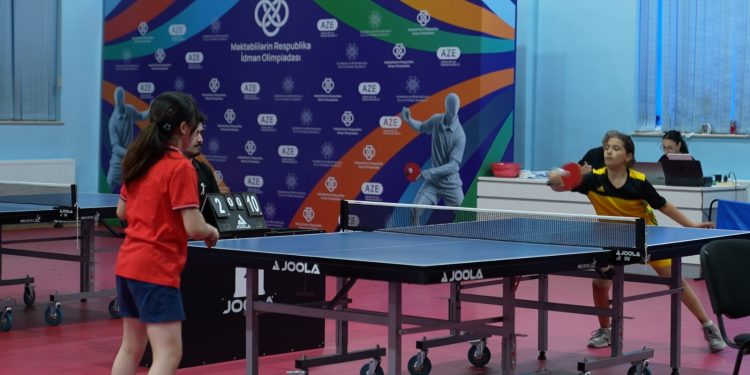 Stolüstü tennis üzrə Respublika birinciliyi start götürüb