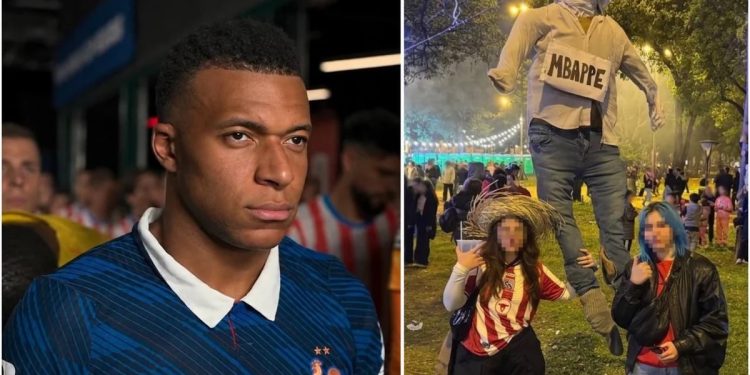 "Mbappe"ni Paraqvayda yandırdılar - FOTO