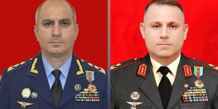 Bu gün təltif olunan generalların dosyesi