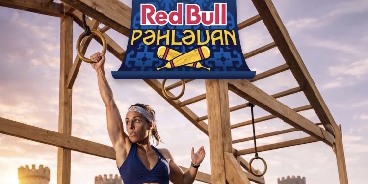 “Red Bull pəhləvan” İçərişəhərdə