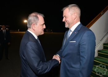 Slovakiya Prezidenti Peter Pelleqrini Azərbaycana rəsmi səfərə gəlib-FOTOLAR