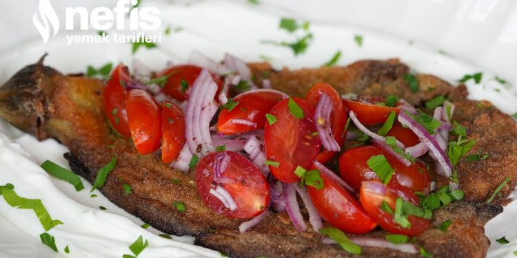 Qarğıdalı ununda közlənmiş badımcan qızartması