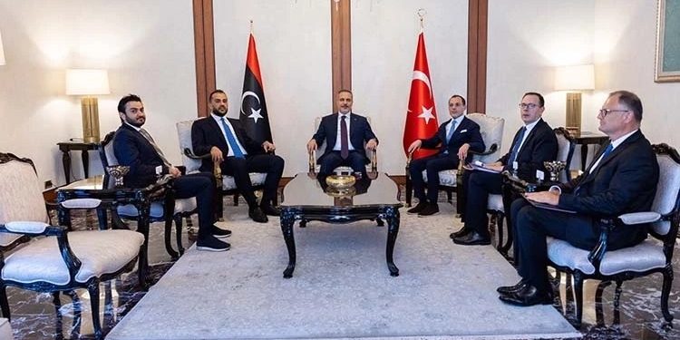 Hakan Fidan Liviya nümayəndələri ilə görüşdü