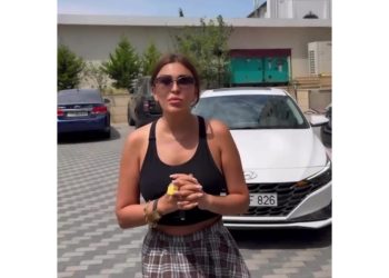 Ülviyyə Namazova tələbə olan qızına 50 min manatlıq maşın hədiyyə etdi –VİDEO