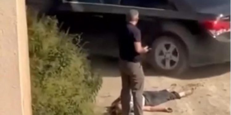 Abşeronda piyadanı vuran yeniyetmə sürücü qaçdı - VİDEO