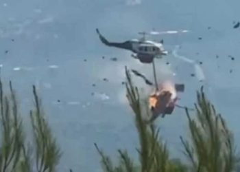 Yunanıstanda helikopterlər toqquşdu