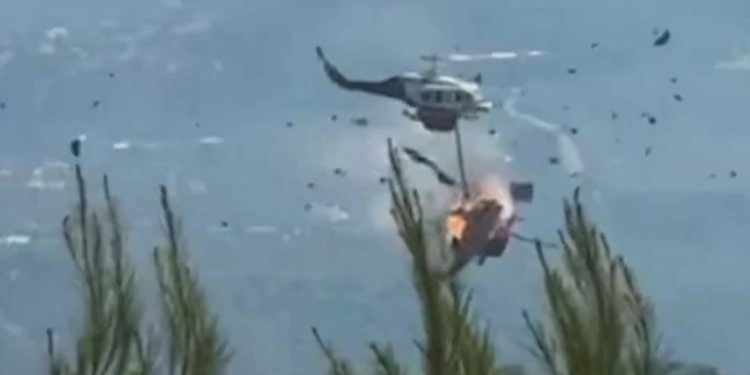 Yunanıstanda helikopterlər toqquşdu