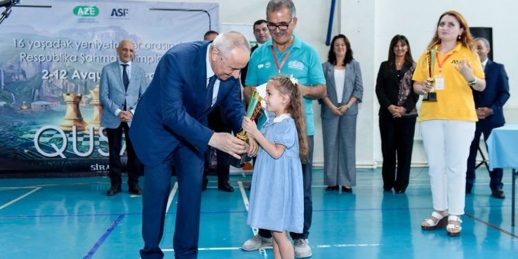 16 yaşadək yeniyetmələrin Respublika Şahmat Olimpiadasına yekun vurulub